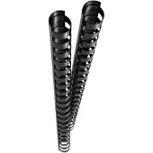 Genie 12373, Binderücken, Schwarz, 85 Blätter, Kunststoff, 1,2 cm, 120 mm