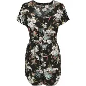 Urban Classics Jumpsuit "Damen Ladies Short Viscose Belt Jumpsuit" 1 Stk.