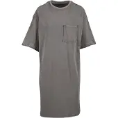 Urban Classics Shirtkleid "Ladies Washed Jersey T-Shirt Dress" 1 Stk. tlg.