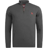 U.s. polo assn. . Herren Half-Zip Strickpullover USKnooxx aus Baumwollmix