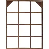 Creative Collection - Tilo Regal - Braun - Recyceltes Holz
