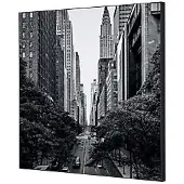SHOWDOWN Textile Wanddekoration New York Manhattan Mehrfarbig Aluminium