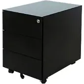 Schaffenburg Rollcontainer CBN-LB36-ZW Schwarz 420 x 580 x 535 mm