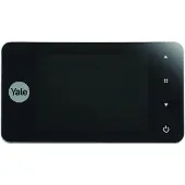 Yale Digitaler Türspion DDV 4500, 4" Display, Silber, inkl. Klingel & Nachtsicht