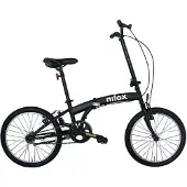 Nilox X0, Stadtrad, Erwachsene, Unisex, Falten, Stahl, Schwarz