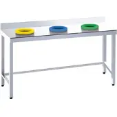 EURAST - Recyclingtisch 3 abnehmbare ringe - 1500x600x850 mm - 151063RM