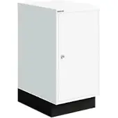 Bisley Metall Schubladenschrank 349 x 432 x 670 mm Weiß