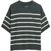 Armedangels - Women's Stripe Linen Blend Sweater - Pullover Gr M blau