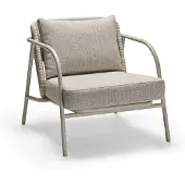 Stern Ära LOU Lounge Sessel Aluminium Gestell