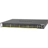 Netgear GSM4352PA, Managed, L2/L3/L4, Gigabit Ethernet (10/100/1000), Power over Ethernet (PoE), Rack-Einbau, 1U
