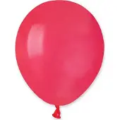 GoDan S.A Ballon A50 Pastel 5 Rot 100 Stück.