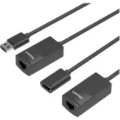 UNITEK Y-UE01001, Schwarz, 1 Stück(e), 60 m