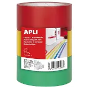 Autre Bodenmarkierungsband 18608, 3 Stück, rot, gelb, grün, 40mm x 33m