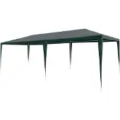 The Living Store Partyzelt 3x6 m PE Grün