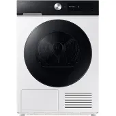 Samsung DV90DB7845GE, Freistehend, Frontlader, Wärmepumpe, Weiß, Drehregler, Berührung, Schwarz