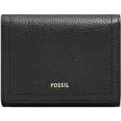 Fossil Geldbörse Logan Trifold Black schwarz