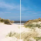 Winwall Duschrückwand Aluverbund Nordsee, 2-er Set, 2500x1000 mm
