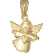 Trendor 21315 Engel-Anhänger Gold 333 / 8K Schmuck-Anhänger