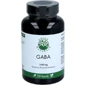 Heilpflanzenwohl GmbH Green Naturals Gaba 1500 mg Vegan 120 ST