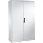 OTTO Office Stahlschrank mit Flügeltüren 120 x 195 cm grau, 120x195x40 cm