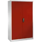 OTTO Office Stahlschrank mit Flügeltüren 120 x 195 cm rot, 120x195x40 cm