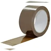 VEPATIM 36x Packband Klebeband PVC 200 | 50mmx66m Low Noise braun