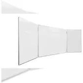 Allboards Magnetisches Whiteboard Klapptafel 5-flächig 100x150//300 cm