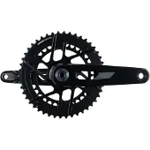 Sram Doppel-Pedal mit Leistungsdatenmesser Rival AXS E1 Dub Direct Mount 46X33D Aluminium