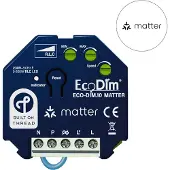 EcoDim Matter Inbouwdimmer 250W Fase Afsnijding