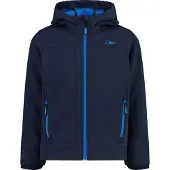 CMP Kinder wasserdichte Jacke mit fester Kapuze
