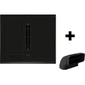 Siemens iQ300 ED651BGA7, Schwarz, Integriert, 60 cm, Zonen-Induktionskochfeld, Glaskeramik, 4 Zone(n)