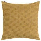 David Fussenegger Kissenhülle Carla 'Grid' 50 x 50 cm Gold