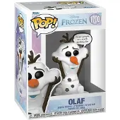 Disney Frozen FK90435 - Die Eiskönigin - Völlig unverfroren POP! Sayings Vinyl Figur Olaf 9 cm -