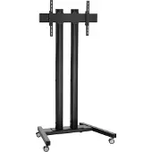 Vogel's TD1864 Trolley, double pole 180 cm, 600 x 400, black, 80 kg, 165.1 cm (65"), 100 x 100