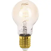 Eglo 110388, Intelligentes Leuchtmittel, Bernstein, Glas, E27, A60, Birnenförmige Glühbirne