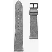 Sternglas - STRAP - Capra hellgrau - schwarz / 20 MM