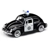 Volkswagen Modellauto Käfer Polizei 1:24 schwarz 1H2099303