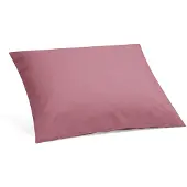 Yumeko Kissenbezug Gewaschene Perkal-Baumwolle 50x60 Rosa - Eco, Bio & Fairtrade
