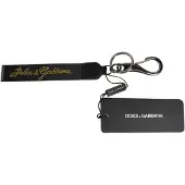 Dolce&Gabbana Schlüsselanhänger mit Logo und Haken