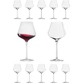 Stölzle Rotweinglas "Burgundergläser Quatrophil 710 ml 12er Set transparent"