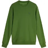 Scotch & Soda Seasonal Core Logo Badge Regularfit Sweatshirt Dark Green Größe: XXL | Pullover Outlet | Herren | Grün