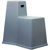 Vitra Hocker Stool-Tool hellgrau, Designer Konstantin Grcic, 46x75x72.5 cm