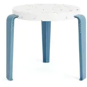 TIPTOE - MINI LOU Kinderhocker Tutti, recycled plastic, walblau