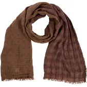 Camel active Schal aus reiner Baumwolle in Schlammbraun | Gr.: onesize