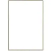THE POSTER CLUB - Bilderrahmen Eiche beige, Plexiglas, 70 x 100 cm