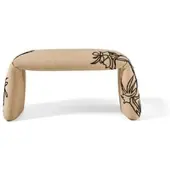 Nanimarquina - Folded Bank, medium, 97 x 45 cm, flowers
