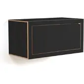 AMBIVALENZ - Fläpps Box Sideboard 80 x 40 cm, schwarz