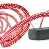 NUD Collection - Extension Cord 3fach-Steckdose, Wellington Red (TT-95)