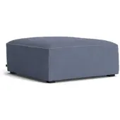 HAY - Mags Soft Ottoman S01 (XS), blau (Linara 198) / Nähte: beige (Filzgleiter)