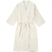 Marimekko - Pienni Unikko Bademantel M, ivory